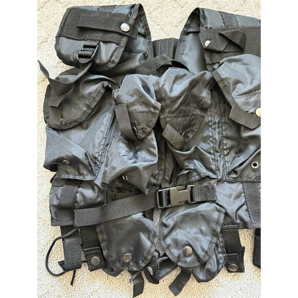 Ronin Gear Tactical Vest Black Adjustable for Hunting - Picture 2 of 6